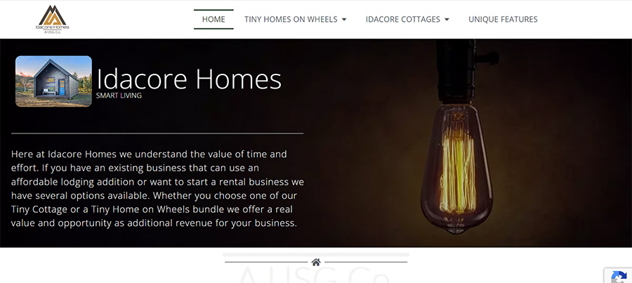 idacore homes web services